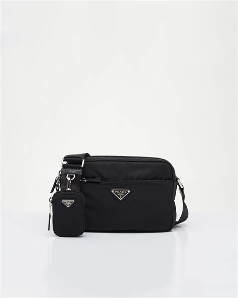 prada briefcase nylon|Prada nylon pouch bag.